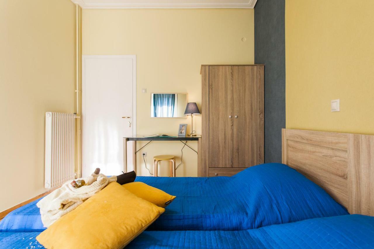 Private Central View Rooms In Apartment Near To Acropolis Metro Station Athens Exterior photo