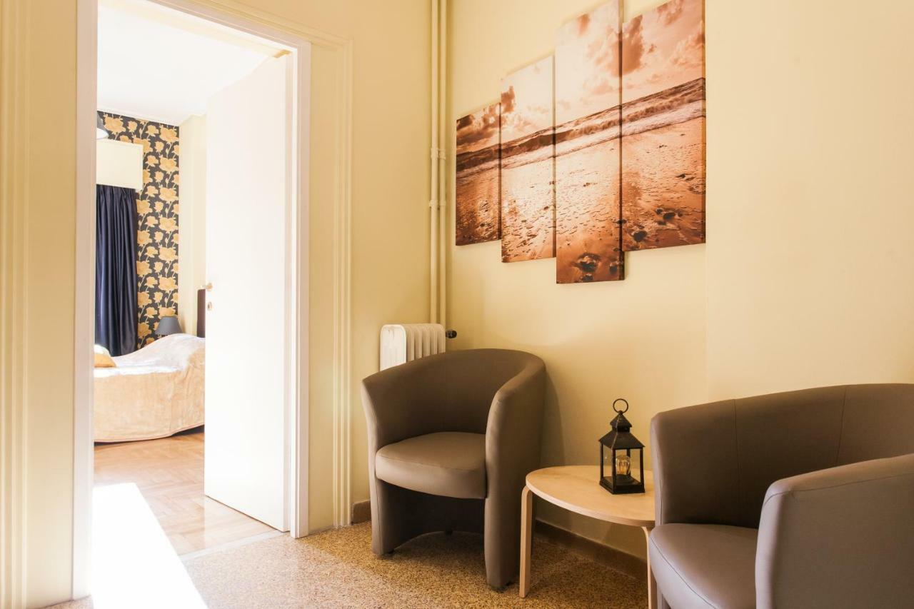 Private Central View Rooms In Apartment Near To Acropolis Metro Station Athens Exterior photo
