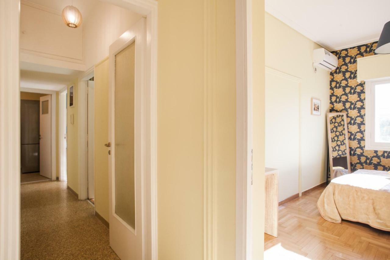 Private Central View Rooms In Apartment Near To Acropolis Metro Station Athens Exterior photo